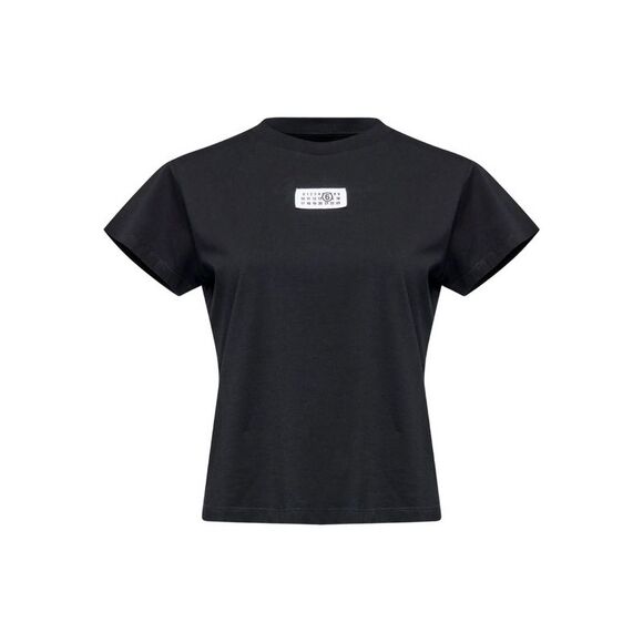 Mm6 Maison Margiela Black Tops - T-Shirts & Jerseys Women